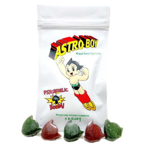 Astro Boy Mushroom Infused Gummies 2500mg