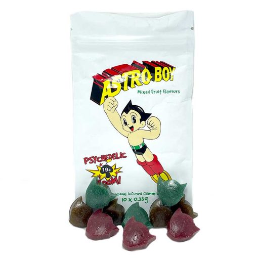 Astro Boy Mushroom Infused Gummies 3300mg