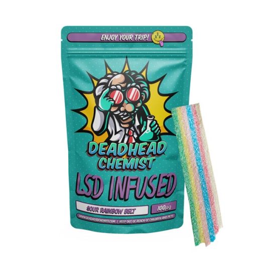 LSD Edible 100ug Sour Rainbow Belt