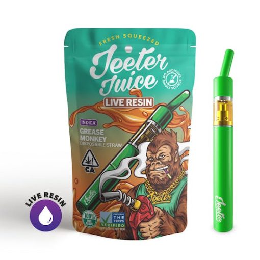 Jeeter Juice Disposable Live Resin Straw - Grease Monkey