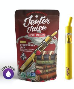 Jeeter Juice Live Resin Disposable Straw - Strawberry Jack
