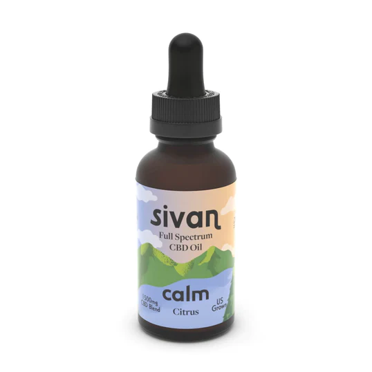 calm-oil.webp Sivan- CBD Oil- (CALM) 1500mg- Citrus - Image 1