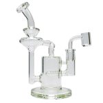 The Hydra Recycler Dab Rig with Quartz Banger