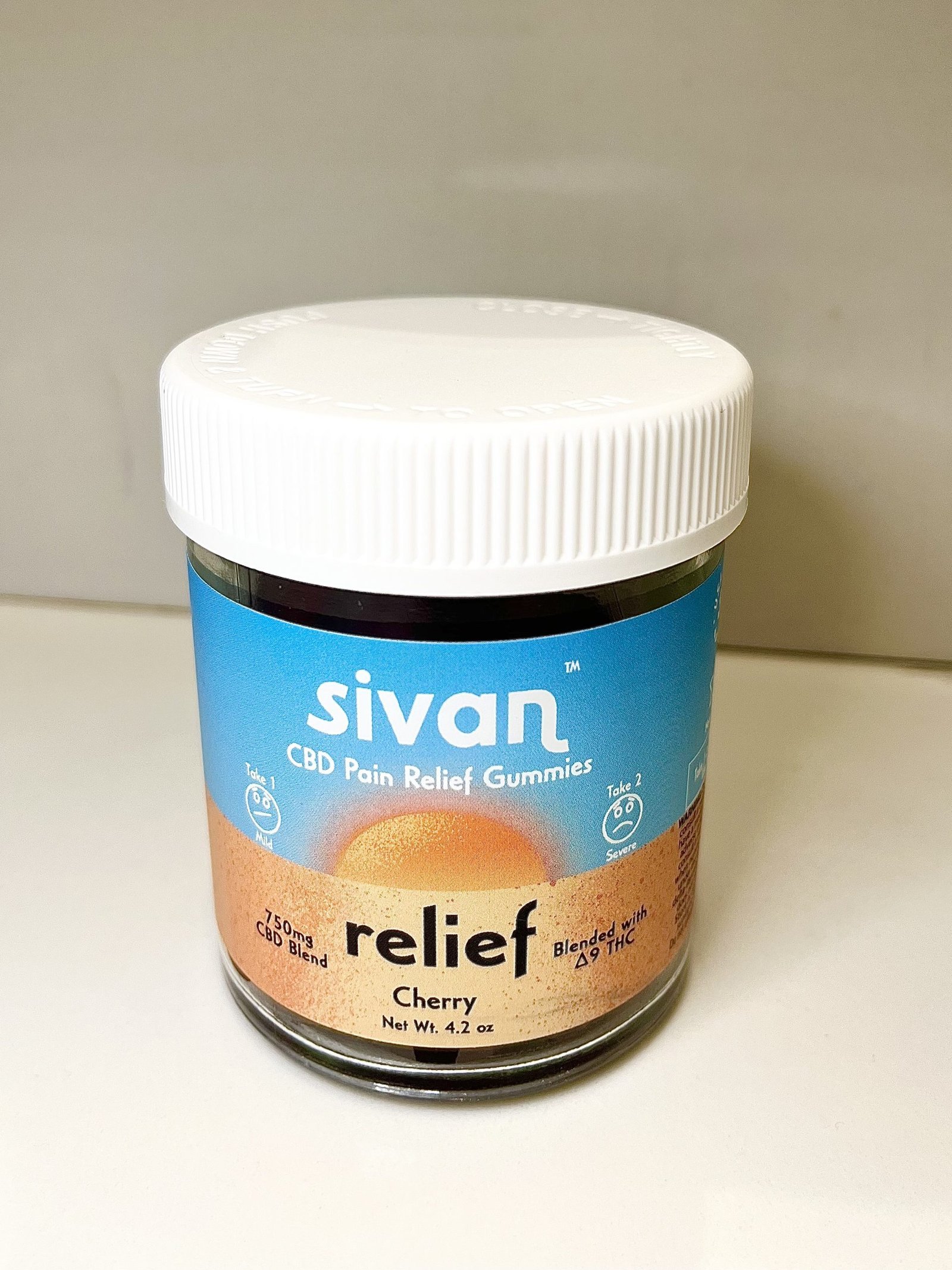 img_5228-1-scaled-1.jpg Sivan- CBD Gummies- (RELIEF) 750mg- CHERRY - Image 1